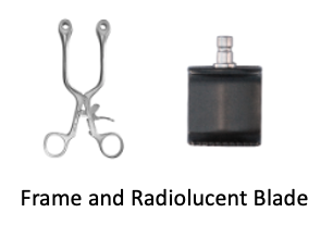 Distal Radius Fracture Retractor with Radiolucent Blades (Prod 1801303)